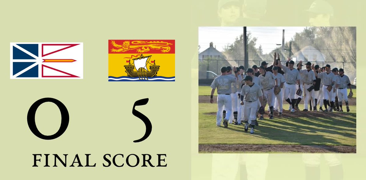 IslandersPEI's tweet photo. ISLES WIN! Your Gaudet’s Auto Body Islanders stay undefeated in round robin play as a big fourth inning rally is enough to put the Isles on top of Team Newfoundland.
#IslesBaseball https://t.co/ztst4Rf2nH