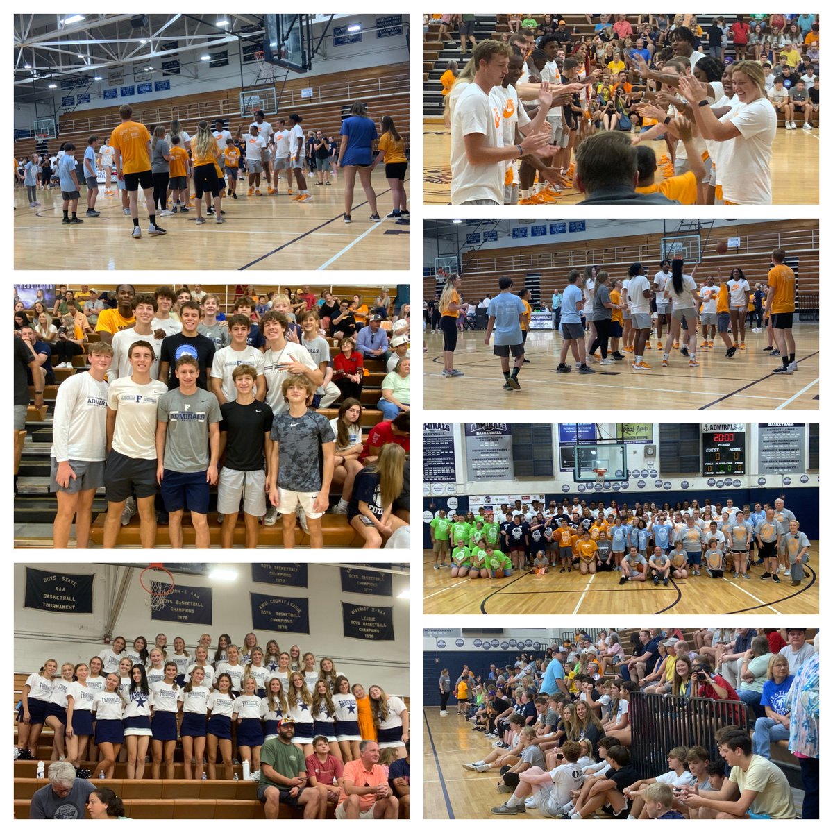 More Scenes from HOOPS FOR HOPE today at Farragut High School 🏀🍊  ⁦<a href="/FHSbball/">Farragut Basketball</a>⁩ ⁦<a href="/J_Burris_1/">J.P. Burris</a>⁩ ⁦<a href="/jasonmayfield/">Jason Mayfield</a>⁩ ⁦<a href="/LadyVol_Hoops/">Lady Vols Basketball</a>⁩ ⁦<a href="/Vol_Hoops/">Tennessee Basketball</a>⁩ ⁦<a href="/5StarPreps/">5Star Preps</a>⁩ ⁦<a href="/prepxtra/">PrepXtra</a>⁩ ⁦<a href="/Clabo_Crazies/">Clabo Crazies</a>⁩ ⁦<a href="/caravaughnfhs/">Cara Vaughn</a>⁩ ⁦<a href="/BartlettJC/">John C Bartlett, EdD</a>⁩