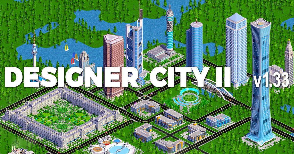 Designer City II tweet media