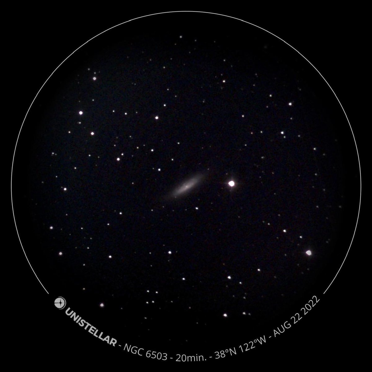 queerastrospace's tweet photo. NGC 6503
Magnitude 10.2 dwarf spiral galaxy located 13.05 million light-years away in the constellation Draco. It spans 30,000 light-years and is located at the edge of a region of space called the Local Void.
#astrophotography #astronomy #space #ngc6503 #galaxy #draco https://t.co/7tf5YZMEtX