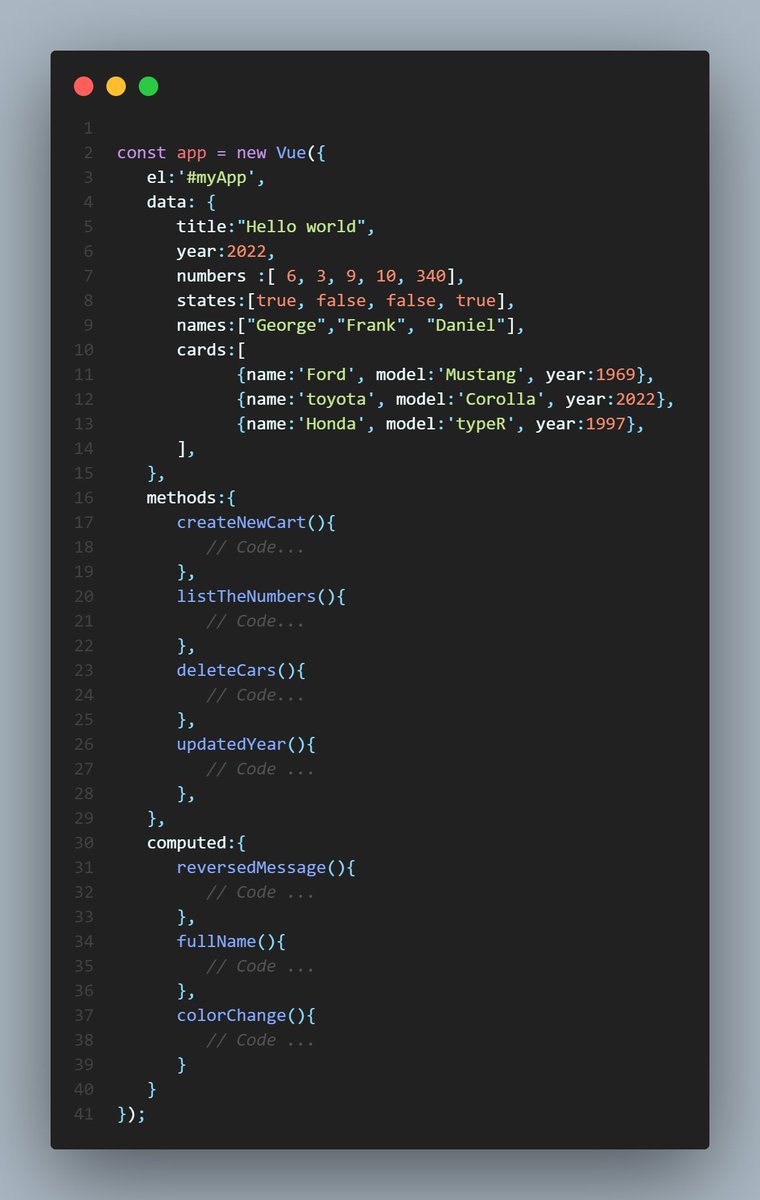 George_sv's tweet photo. ¡Hey Developers! En los últimos años, como bien sabemos, las páginas web se han vuelto mucho más dinámicas y poderosas gracias a JavaScript 💻🔥 

Primero paso con Vue.js 😎
#vuejs #FrontEndDeveloper #programming #ElSalvador https://t.co/m5VR68Pdky