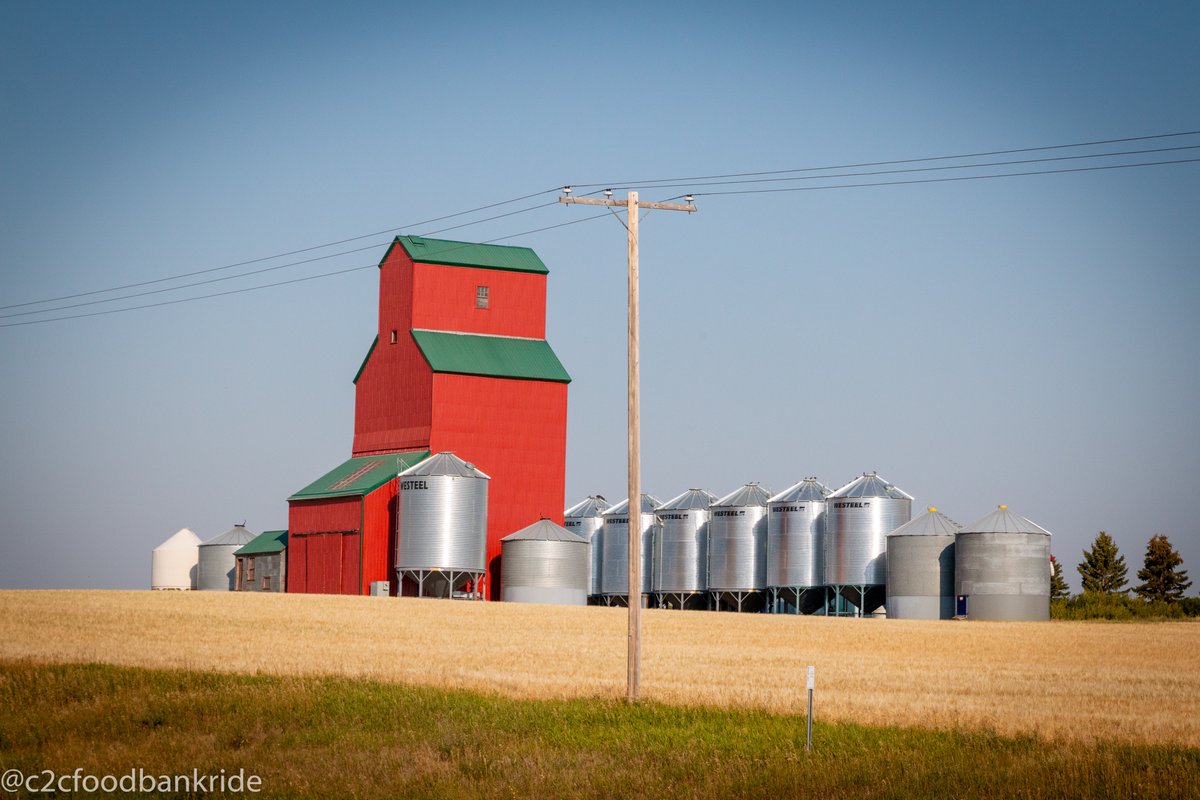 c2cfoodbankride's tweet photo. In the land of cereal grains...

#c2cfoodbankride #supportyourlocalfoodbank #supportcanadianagriculture #thisisour🇨🇦 https://t.co/1bSDFn67ml