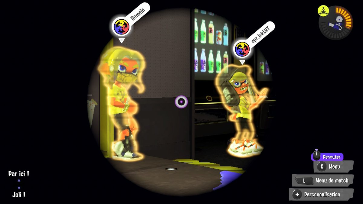 Un bg et une qui a chaud <a href="/romain_perrin/">Romain</a> @InkLHT #Splatoon3 #Splatfest #NintendoSwitch