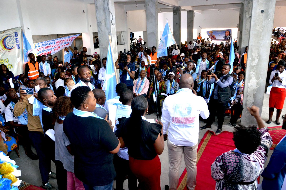 AppsOfficiel's tweet photo. #RDC: Le Parti APPS, cher à Son Excellence Séraphine KILUBU KUTUNA, a en ce jour enregistré l'adhésion de la DSK et tous ses alliés, en vue de couvrir son implantation dans toute l'étendue de la République. L'objectif demeure intact, prônons tous l'intérêt général.

@TKibatshi https://t.co/vZnxPFoAgE