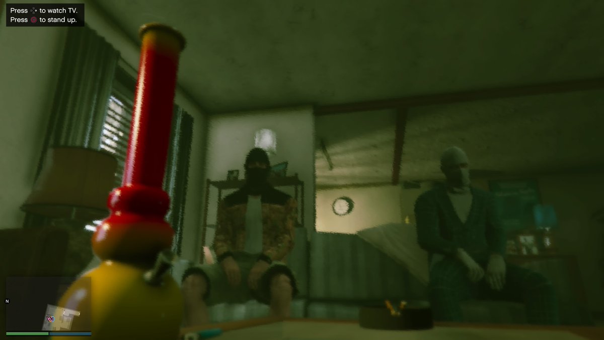 Maximous1021's tweet photo. Smoking with @low_buck and watching Moorehead rides again! #Besties #GTAOnline #SprunkvsEcola  #PS4share https://t.co/r3gOJNeZ5y