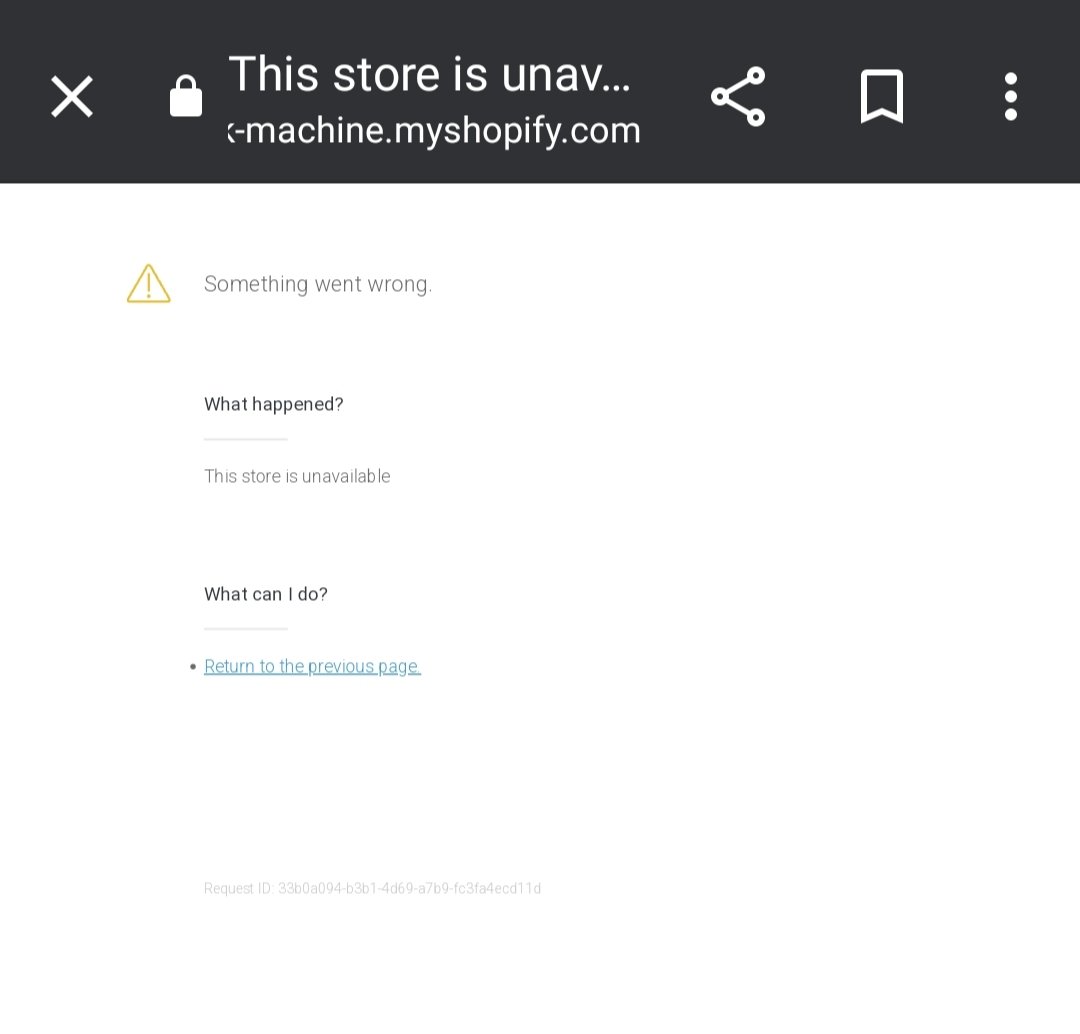 CallMe_Dollface's tweet photo. Bendy and the Ink Machines' online store has officially been taken down. It is no longer possible to buy merch from their website.
#BENDY  #Bendyandtheinkmachine https://t.co/gYGrJZiBx0