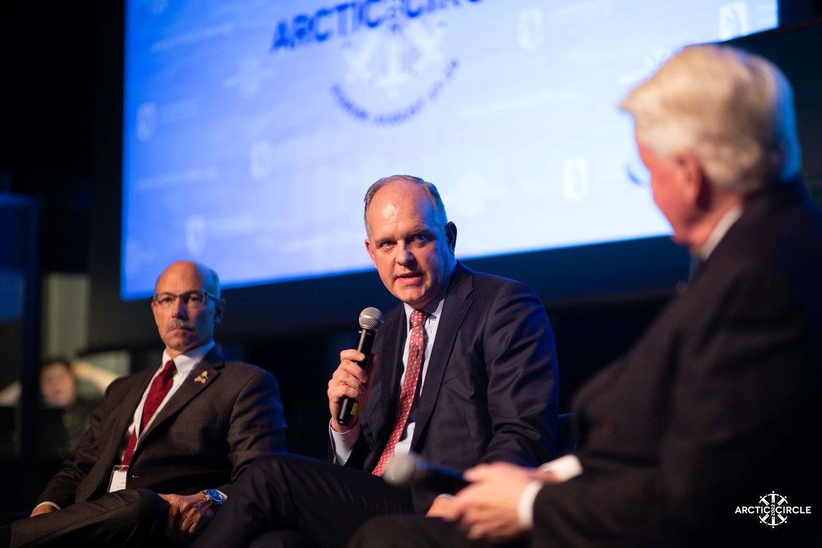 arcticcircleorg's tweet photo. The Evolving U.S. Role in the Arctic Panel agreed on the present continuity of effort and commitment on behalf of the United States in the #Arctic 

@TedStevensFndn @TheWilsonCenter @PolarInstitute @StateDept 

#ArcticCircleNuuk 🇬🇱 https://t.co/OIR5fwLOXQ