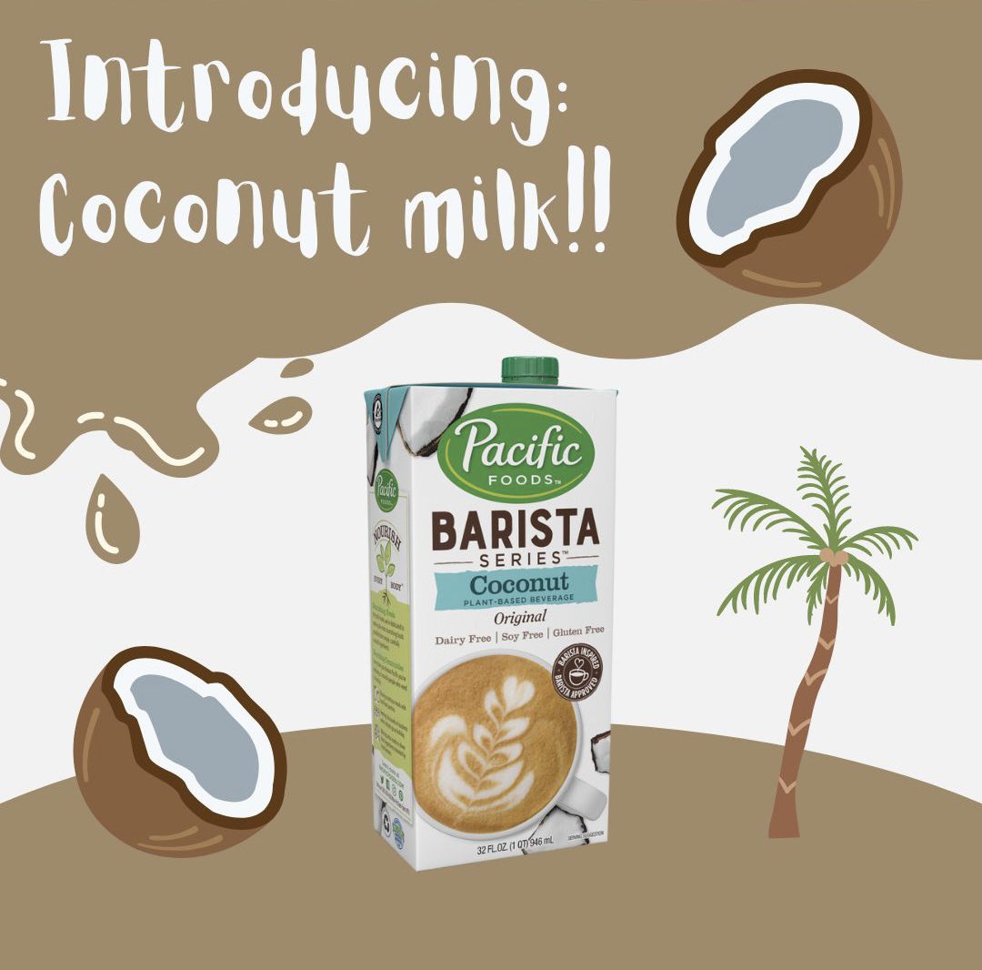 BistroTweetstro's tweet photo. Guess what y’all- we now have COCONUT 🥥 MILK 🥛!!!!!!! https://t.co/qffUQVSboK