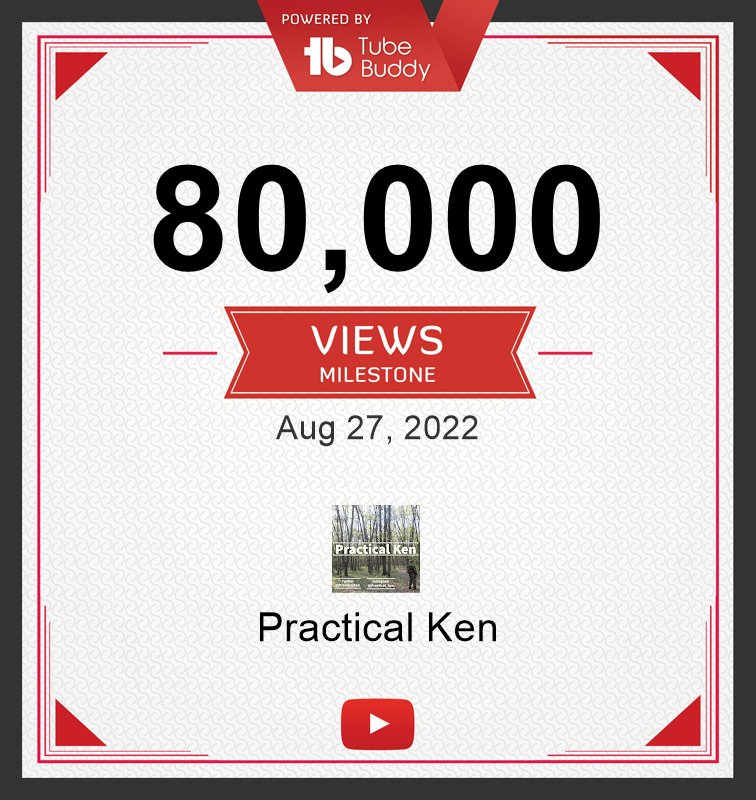 PracticalKen's tweet photo. My channel reached the 80,000 Views Milestone! THANK YOU!🏆 #metaldetecting #metaldetector #practicalken #youtube #youtubechannel #views #support #michigan #beach #park #relics #treasure #history #research #oldmaps #found #sharing #video #mondaydigs https://t.co/ouapLpLTrv