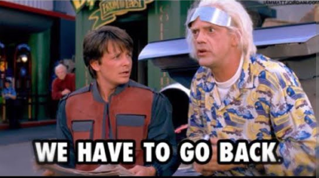 #mebogretmenidinle Şu rüya 60 yıllık mıydı? Haydi Marty!..😉