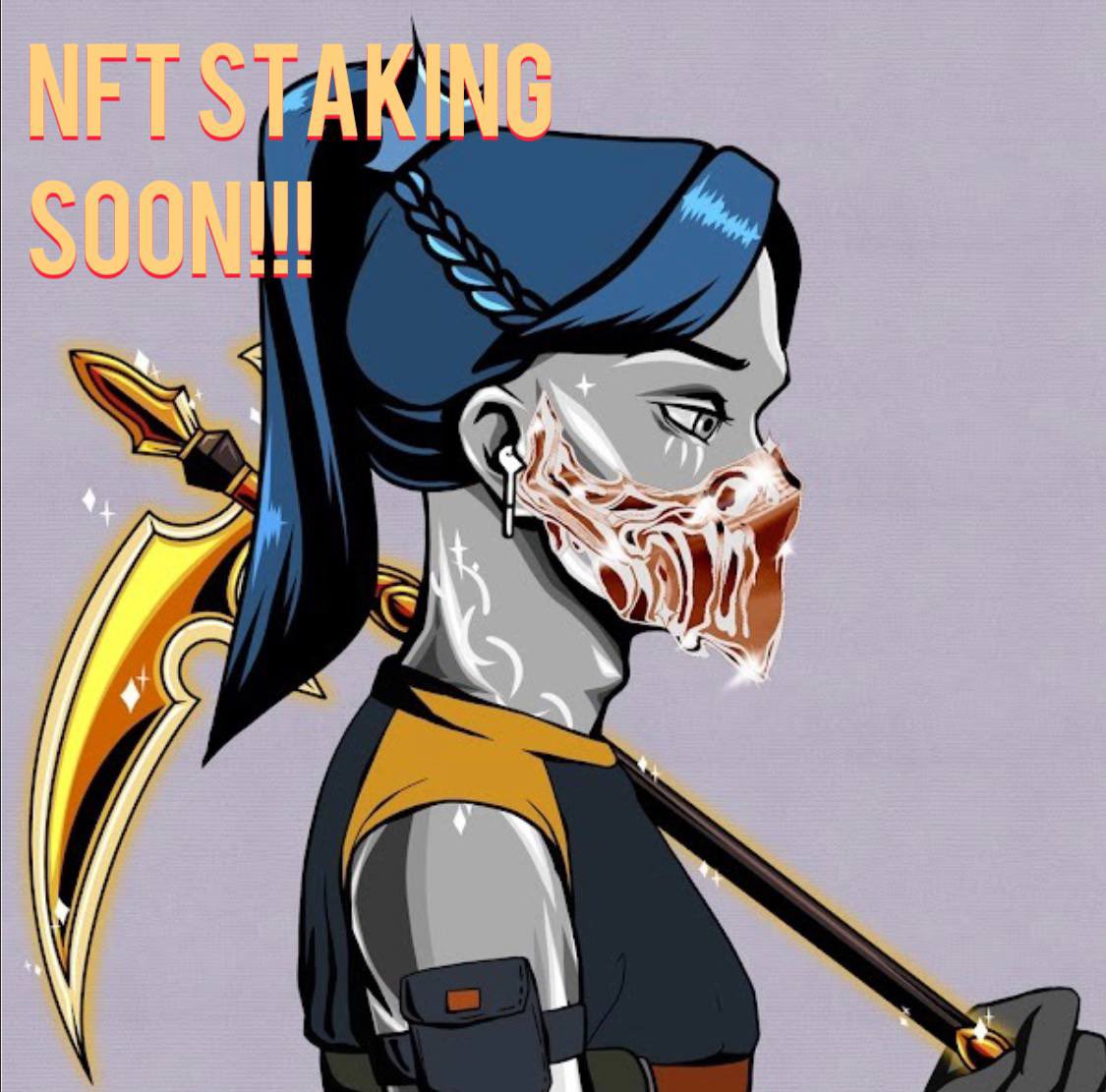 Sooner than you think!! Always moving always growing!! 
5.9k mints next reveal is at 6k let’s get it!! #NFTCommunity #MintingNow #rt4xp