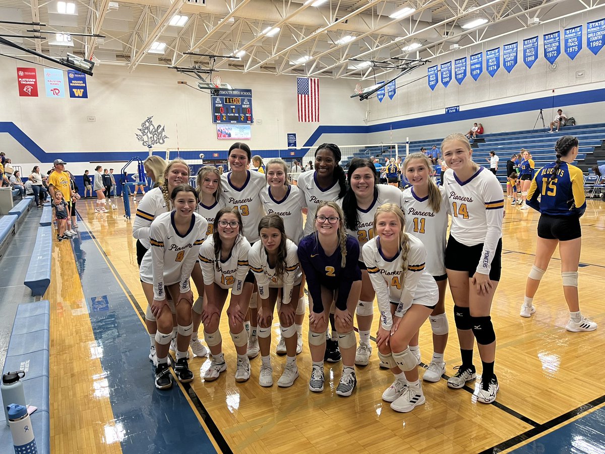 NebCityVB's tweet photo. Crazy proud of this team today! Got 3rd place at the Plattsmouth Invite today beating David City in the consolation game 25-16 and 26-24! https://t.co/k1hB5sXrsV