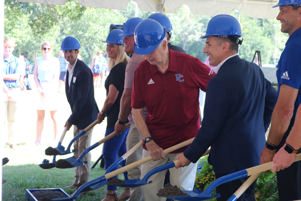 presbycollege's tweet image. PC broke ground today on an $8.2 million dollar athletic facilities project that will inspire greatness for current and future Blue Hose! Thank you to everyone who helped make this day special! #GoBlueHose #OnOnPC