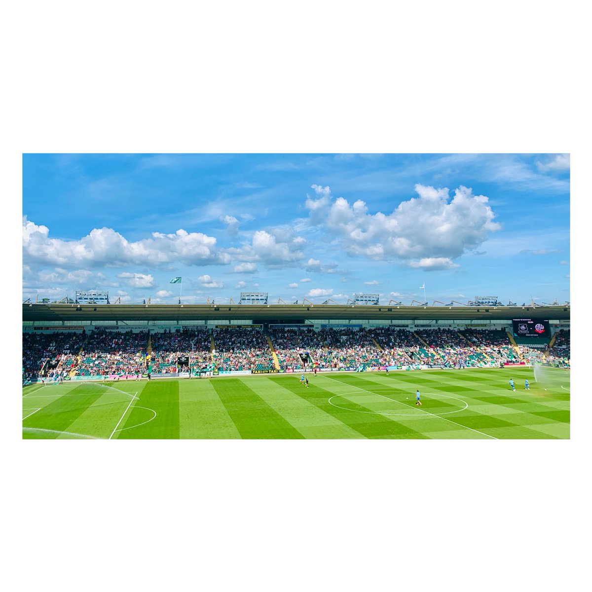 SamJCardew's tweet photo. Home Park in the sunshine & a @Argyle win โ๏ธ๐ #whatacombo https://t.co/lxSnJwnR50
