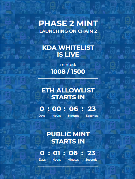 MINTING IS LIVE

Over 1,000 NFTs have been sold!

#Ethereum Allowlist opening soon!

Public mint in 1 hour! LFG!

Join our Space: x.com/i/spaces/1mnxe…!