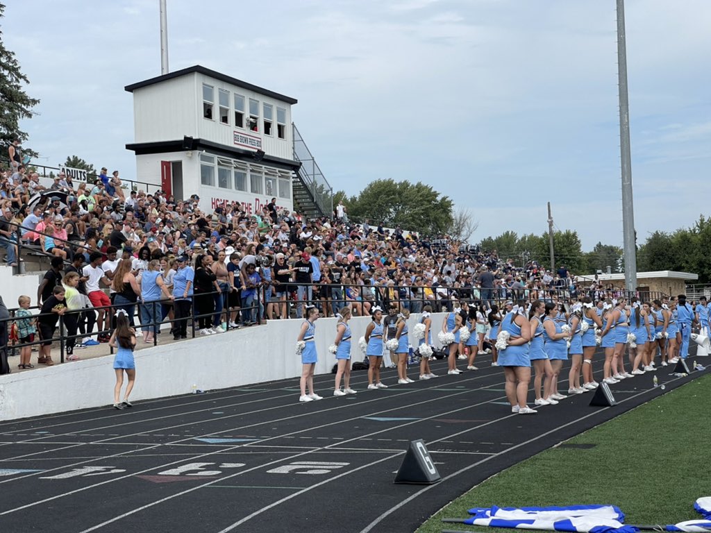 Great crowd for <a href="/TritonNation/">Iowa Central Football</a> today! <a href="/IowaCentral/">Iowa Central Community College</a>