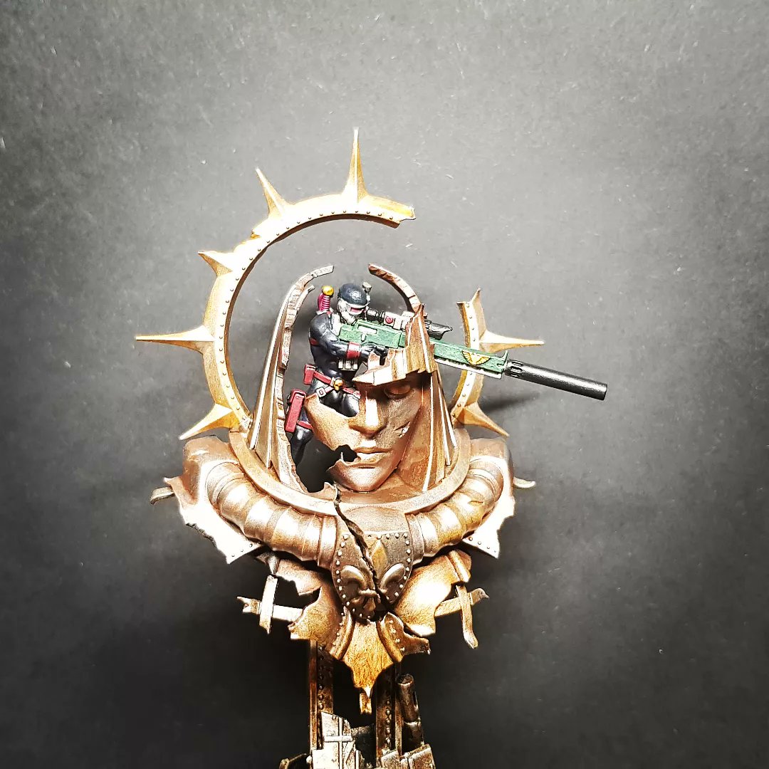 Bolt_Metro's tweet photo. "One strike from the shadows, and I can change the tide of battle."
I got this Bad boy today and paint him in 3 hours 🤩
@WarComTeam @AdRidiculous
#Warhammer40k #warhammer40kpainting #Warhammer #miniature #Assassinorum https://t.co/aQ17etBYp9