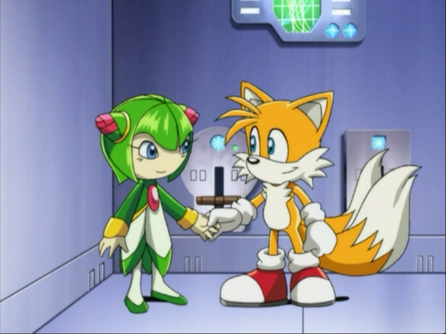 sonic x screenshots tails and cosmo