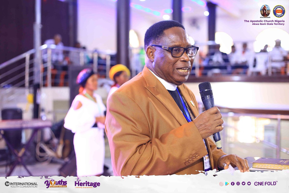 onefoldtv's tweet photo. On the 'Hot Seat' is Apostle (Dr) S. A. Isaiah.
He is here to answer questions regarding the history of the church and her development. 
What are your questions?

#TheGloriousHeritage
#AKSTYouthConvention
#TACNYouthMovement
#TACNService
#OneFoldTV https://t.co/bzeIsehBQ4