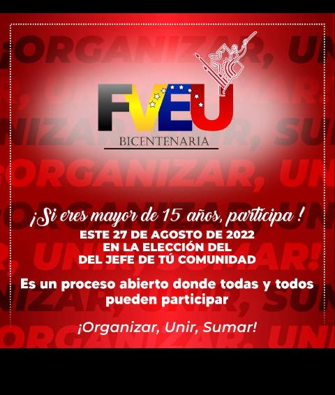 La juventud Universitaria sale a las calles a renovar los y las jefas de calle. #OrganizarUnirSumar #FveuOrganizaUneSuma #LealtadChavista #Venezuela #PSUVPorTodaVenezuela @NicolasMaduro @dcabellor @DaveOliveros