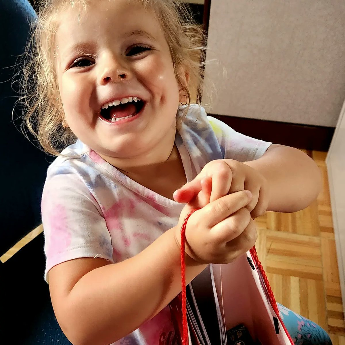 musgrave_patty's tweet photo. My littlest love was visiting today! #OnMyWayToMountA she got some sage and picked a carrot from the garden and we got eaten by 'squitos at the grounds! @MountAllison #FutureAlumni https://t.co/RJ5bFAyIcC