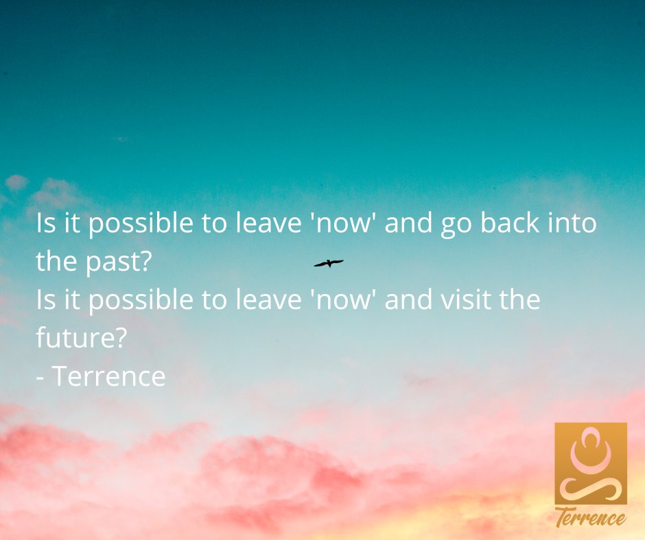 non_terry's tweet photo. LOOKING AT TIME
Is it possible to leave 'now' and go back into the past?  
Is it possible to leave 'now' and visit the future?  
Does this 'now' have a direction?  
Is it moving towards the future?  Is that your Direct Experience? When is it not 'now'? https://t.co/5294dhySb4