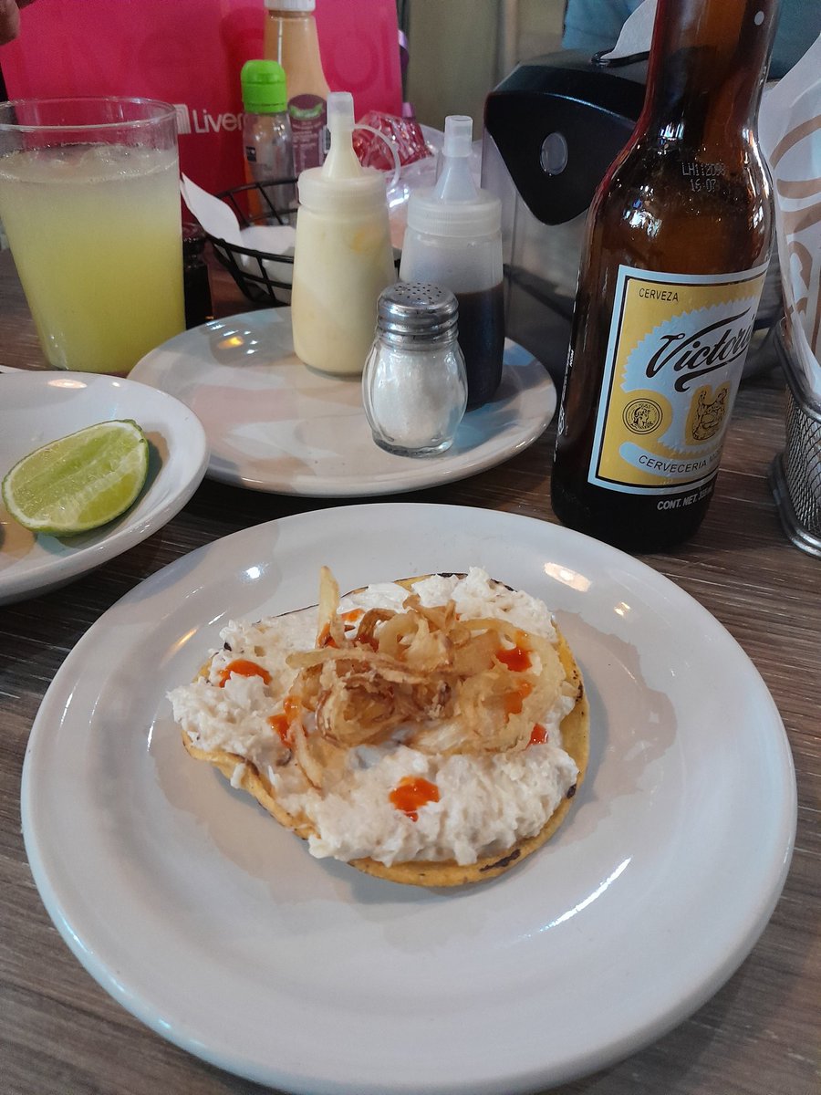 Lburgos's tweet photo. Tostada de #Jaiba a la Frank #Curricanes #Provecho https://t.co/sIr6DpJOK9