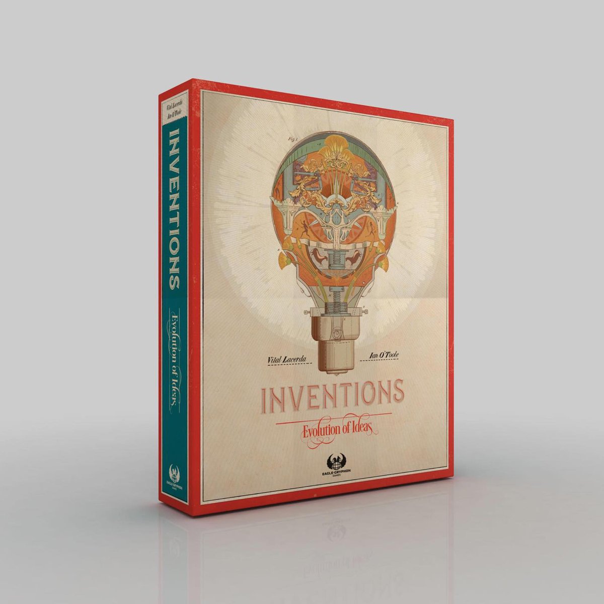 EagleGryphon's tweet photo. Announcing Our Next Project with
Vital Lacerda & Ian O’Toole, Inventions: The Evolution of Ideas!
#vitallacerda
#ianotoole
#inventionsevolutionofideas
#kickstarterboardgame
#boardgame
#eaglegryphongames
#eaglegryphon
#crowdfunding
#boardgaming
#bgg
#kickstarter https://t.co/CDfdilmaSx