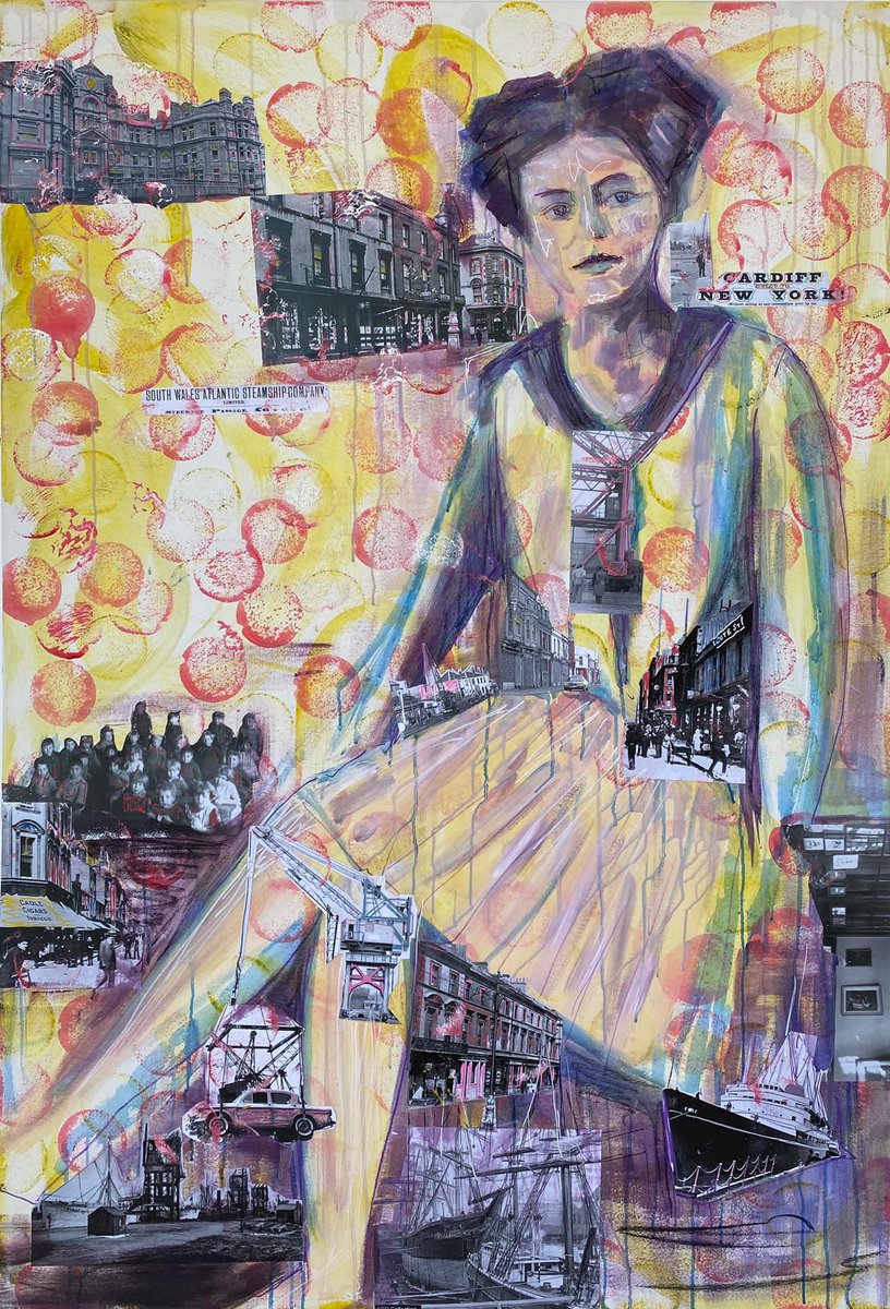 MakersWales's tweet image. 'Where I used to play' our Community Arts Project exhibition open now till 5 Sept. Using photos from @TigerBayWorld collection as inspiration with @kylelegall @prithb with help from local young people. Here is a selection of the works - Come and look for yourself!