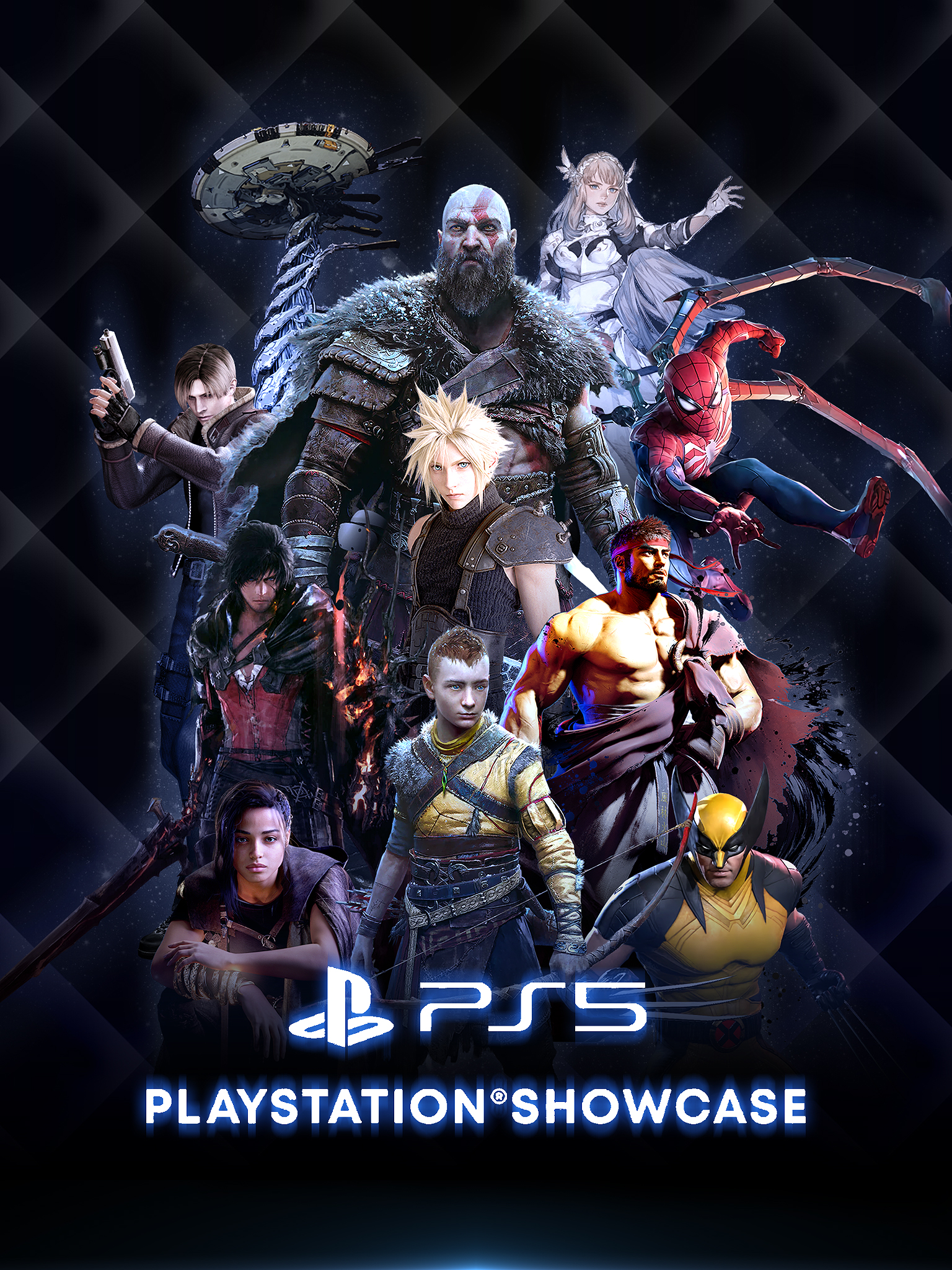 Brian Piyuka on X: Playstation Showcase Hype!, hopefully we have one soon.  Fan-made poster by me. #Playstation #PS5 #Sony #PlayStationShowcase   / X