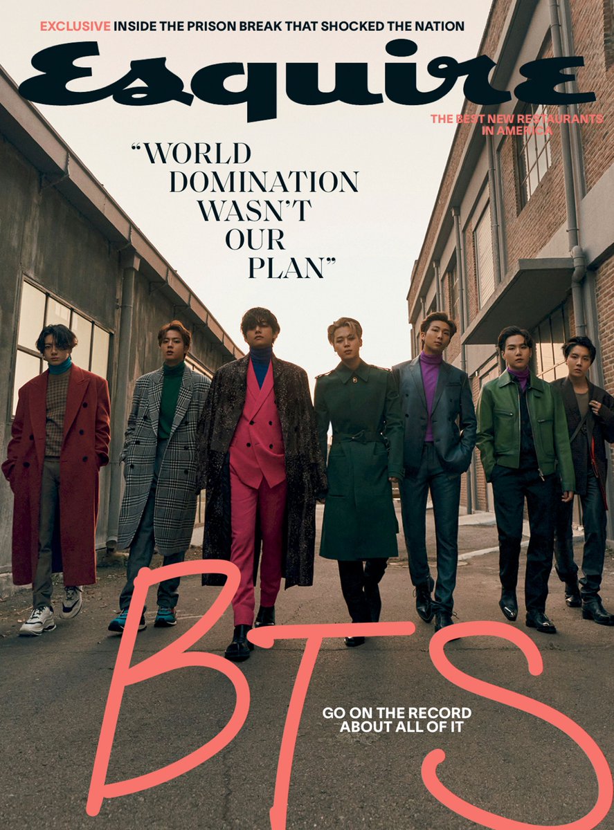 out_namjooning's tweet photo. to this day, this @esquire photoshoot &amp; article remains some of the best coverage of BTS  by a U.S. magazine [a thread]

“…their affection with one another, their vulnerability &amp; emotional openness in their lives &amp; in their lyrics, strikes me as more grown-up &amp; masculine than.. https://t.co/GvGIICu6ur