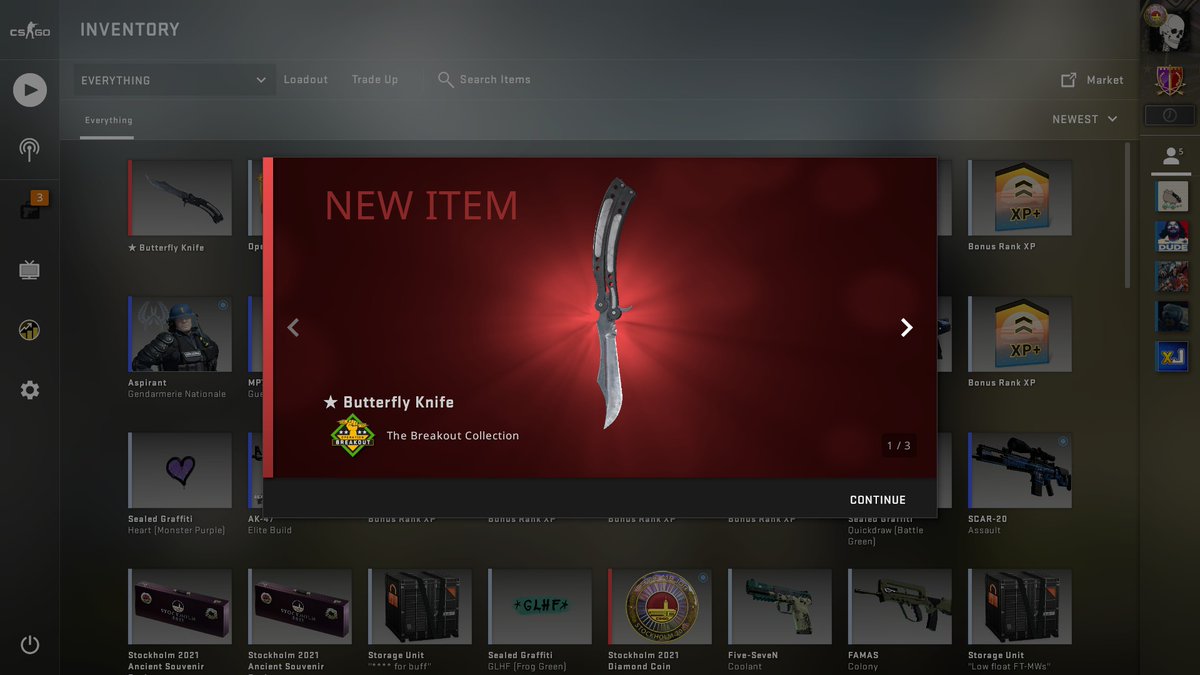 CampogioCS's tweet photo. Can't believe I forgot to post this! some time ago I had the pleasure to get my first butterfly knife!
#csgo #csgoskin #csgoskins #counterstrike #csgotrade #csgoknife #csgofun #gaming #csgoplayer #csgoclip #csgosell #csgogiveaway #cs #csgoedit #csgoesport #skincsgo #csgomoments https://t.co/jTjQrfJjte