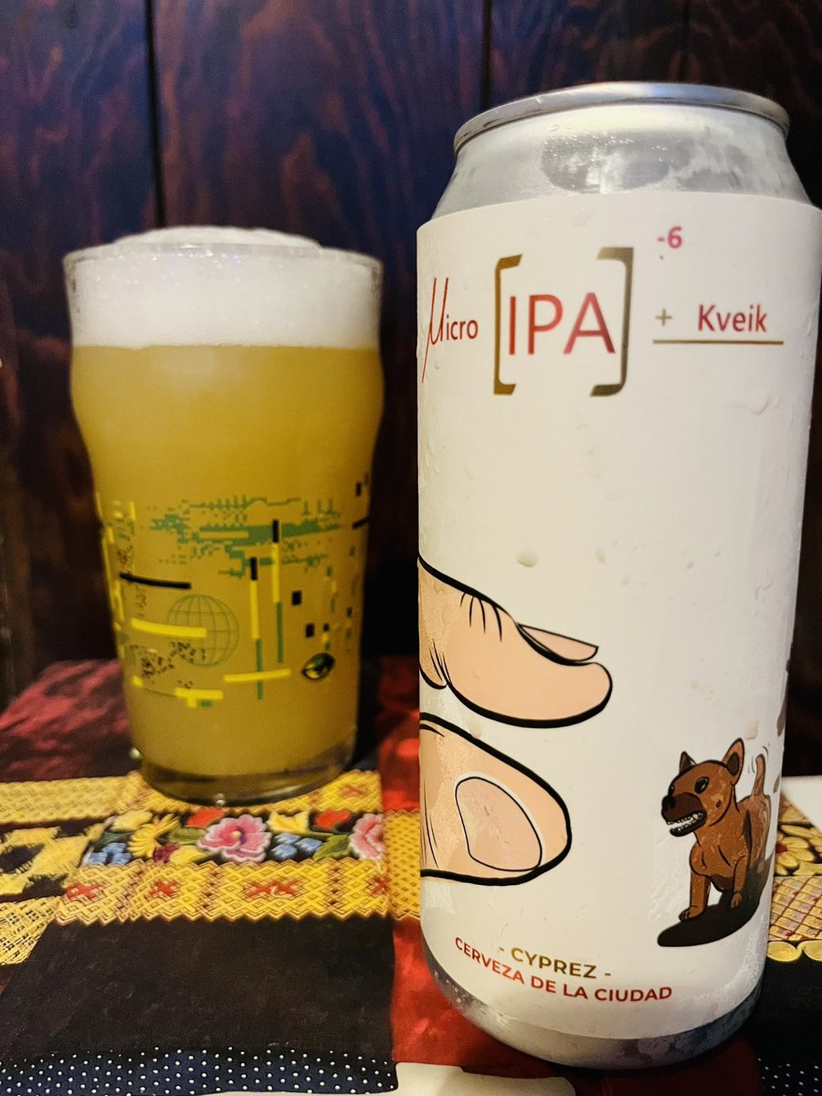 BetoDelta's tweet photo. #MicroIpa #IpaSession #CerveceraCyprez #CerveceriaDeColima #CDMX #Colima 

#Cerveza #CervezaArtesanal #Bier #Cervesa #Biere #Birra #Cerveja #Beer #CraftBeer https://t.co/gn8N8ADTKf