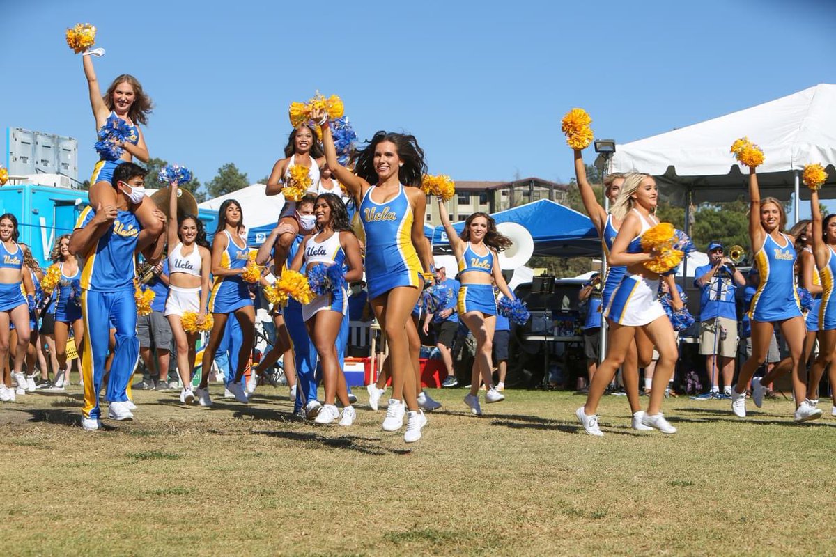 UCLA Football season is just 1 week away! We can't wait to play for Bruin fans at our tailgate concert, perform with the <a href="/UCLASpiritSquad/">UCLA Spirit Squad</a>, and cheer on the <a href="/UCLAFootball/">UCLA Football</a> team at the <a href="/RoseBowlStadium/">Rose Bowl Stadium</a>! Interested in joining us? DM or email membership@uclaalumniband.org #GoBruins