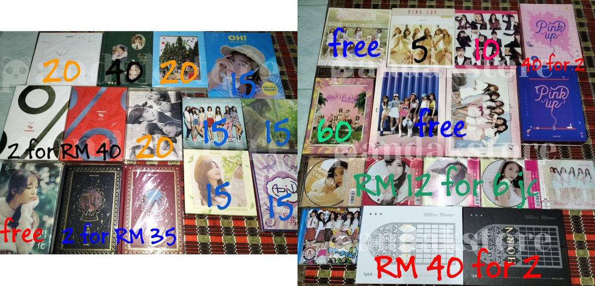 pandakstore's tweet photo. Wts apink, fromis_9 &amp; izone photocard &amp; album

✨Selling in BULK ( Apink set or fromis_9 set or izone set )
✨Can open sharing
🏷 Price list: https://t.co/shfZWnPhqf

Help rt @PasarApink @pasarfromis_9 @Malaysianflover  @pasarIZONE @spaceship_izone @IZtrade_msia @MalaysiaIzone tq https://t.co/gcdDMIILXO
