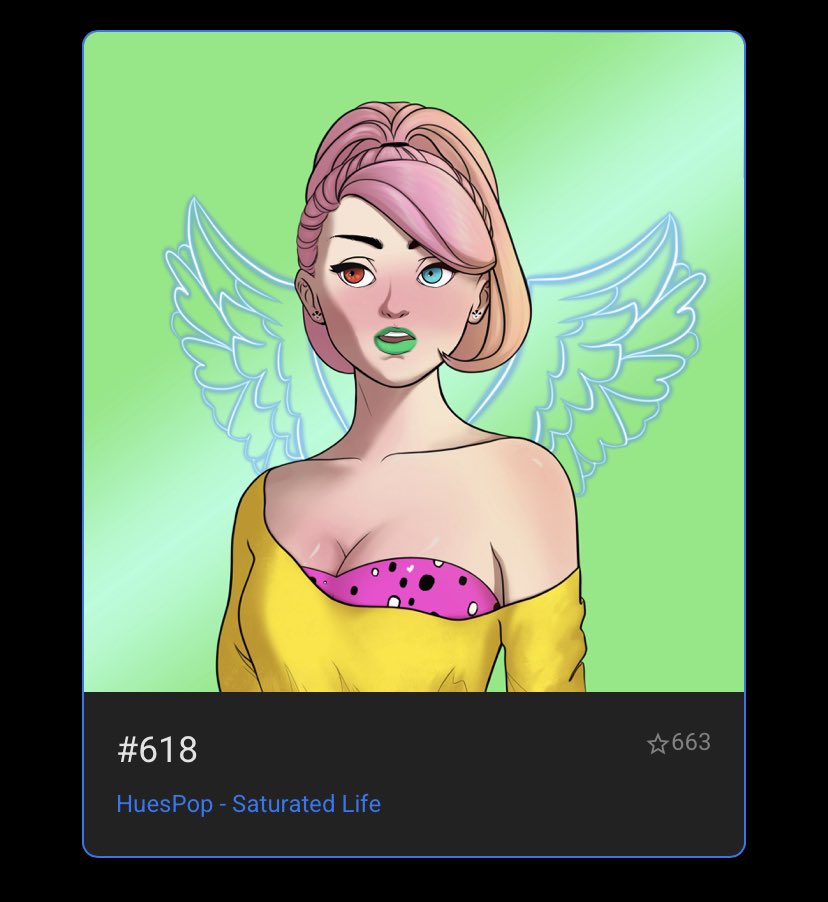 HuesPop NFT - SOLD OUT tweet media