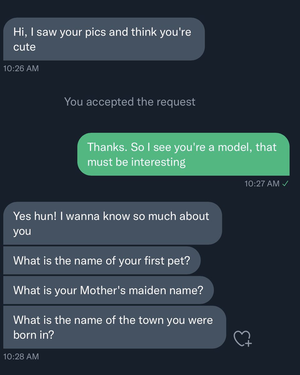 This girl hit me up today and is trying to learn about me and not just hook up 🤗