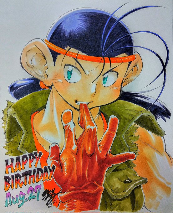 今回所用で時間が取れないので過去絵でお茶を濁してあんちゃんゴメンだす😵
でも前から気になってた箇所に5年ぶりにリタッチしました😅
#鷹羽リョウ誕生祭2022
#鷹羽リョウ生誕祭2022 