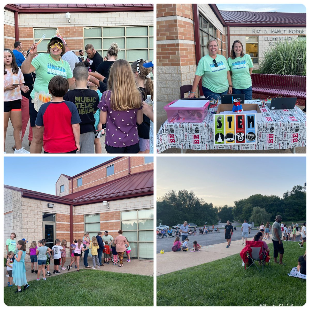 househelm's tweet photo. We had an amazing night with the @HodgeHawks Community at Party on the Pavement! #HawksSOAR https://t.co/Fk1PgfaV20