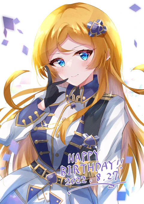 可憐ちゃんお誕生日おめでとう!!!#篠宮可憐生誕祭2022 #篠宮可憐誕生祭2022 