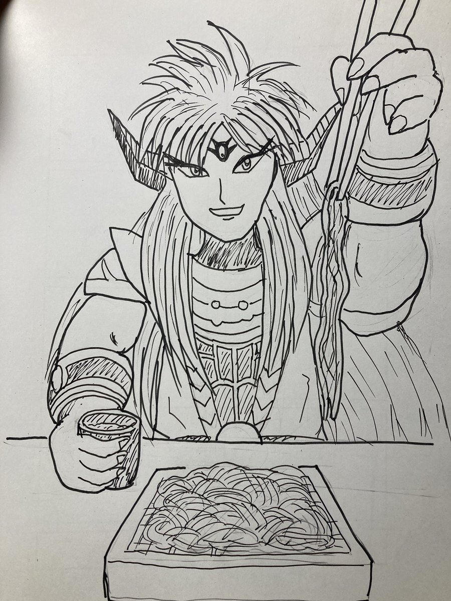 麺つゆつけようの構え

…はじめて描いたダイ大しかも真・大魔王バーン様のイラストがこれかよ!!!!!(カイザーフェニックス爆) 