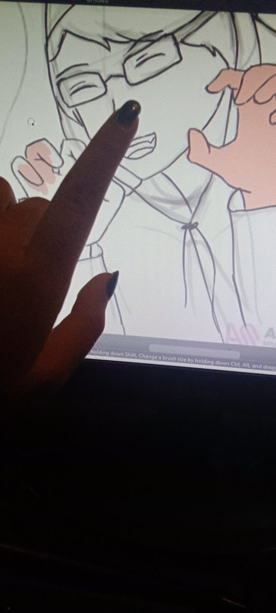 WIP after a long timeee!!
(It's another gift for my friend!!)