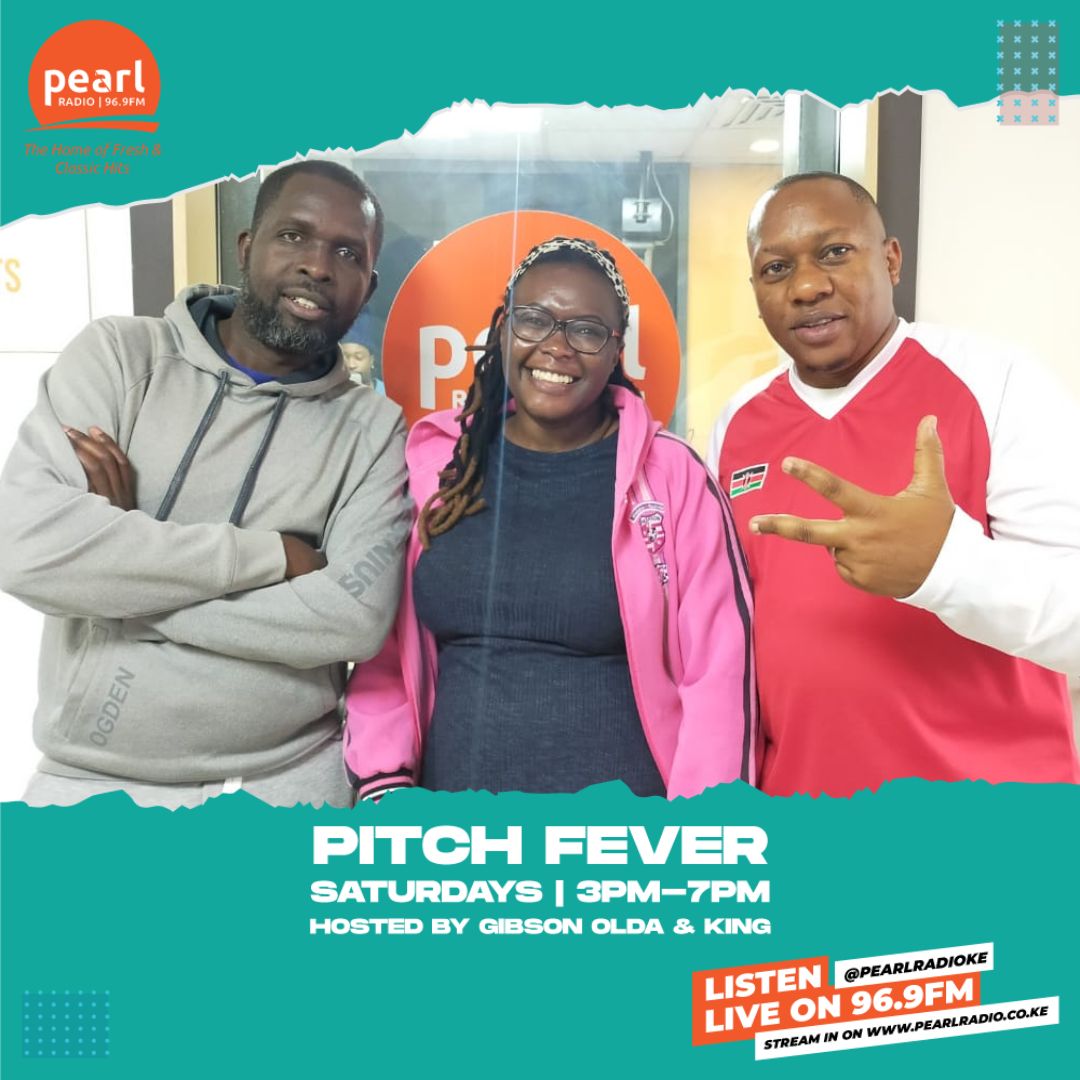 PearlRadioKe's tweet photo. Facts, predictions, and reviews on the #EPL  game week 4.

Join @oldagibz, @KingBaHawi &amp; Lilian until 7pm 

#Pitchfever
#PearlRadioKe https://t.co/IvVQ9bjLcd