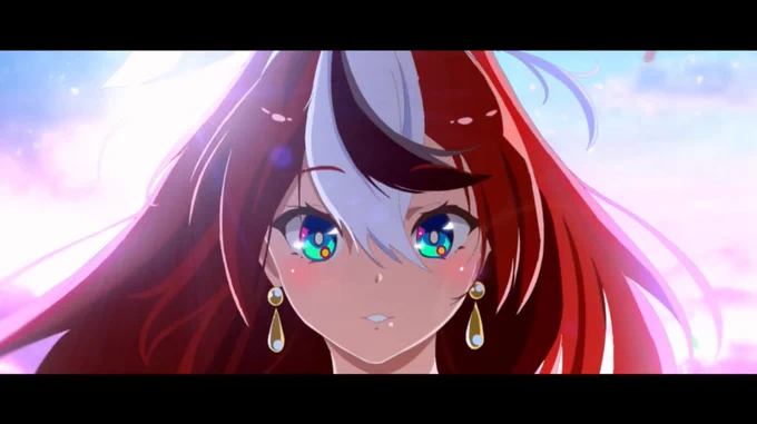 BAEちゃんのMVが素晴らしすぎる…歌声がめちゃくちゃ綺麗だし、ホロメンのコーラスも豪華すぎる。視聴後、映画1本観終わったぐらいの感動がある。#ONERATYEAR 
