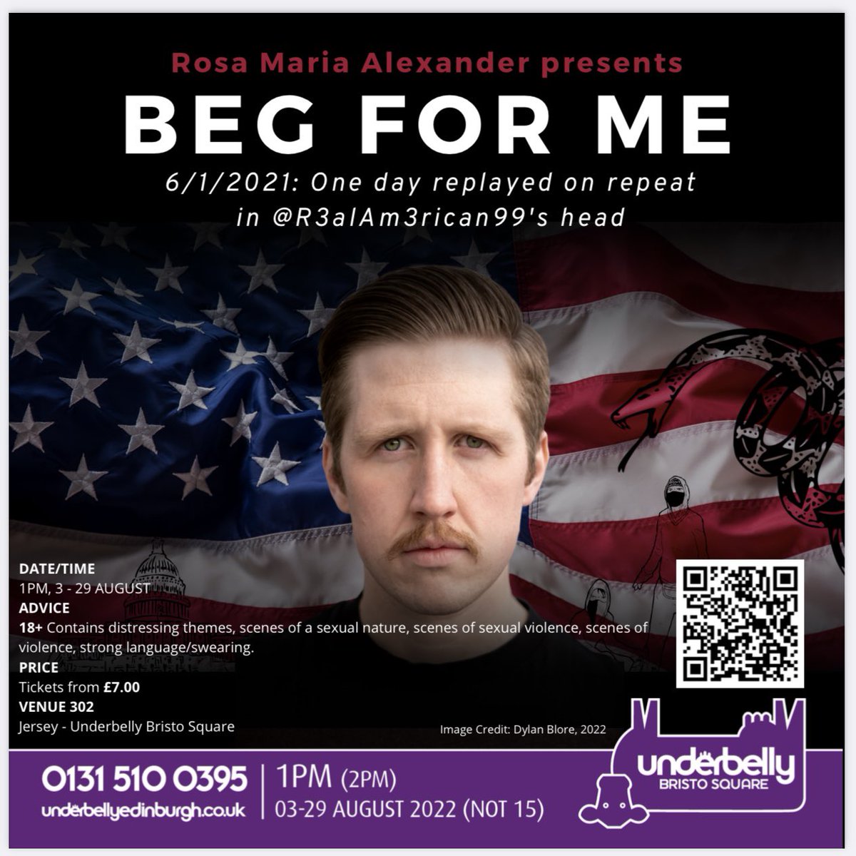 begformeplay's tweet photo. @ChrisBushWrites We’d love to see you at Beg For Me! Explore the intersection of violent misogyny, the alt-right and digital extremism. 

Shortlisted for Scottish Theatre Awards and our actor Rhys Anderson is the winner of the Bright Sparks Award ✨

“⭐️⭐️⭐️⭐️” Wee Review 
https://t.co/UyuWNKKmh1 https://t.co/fjOPueyDgv