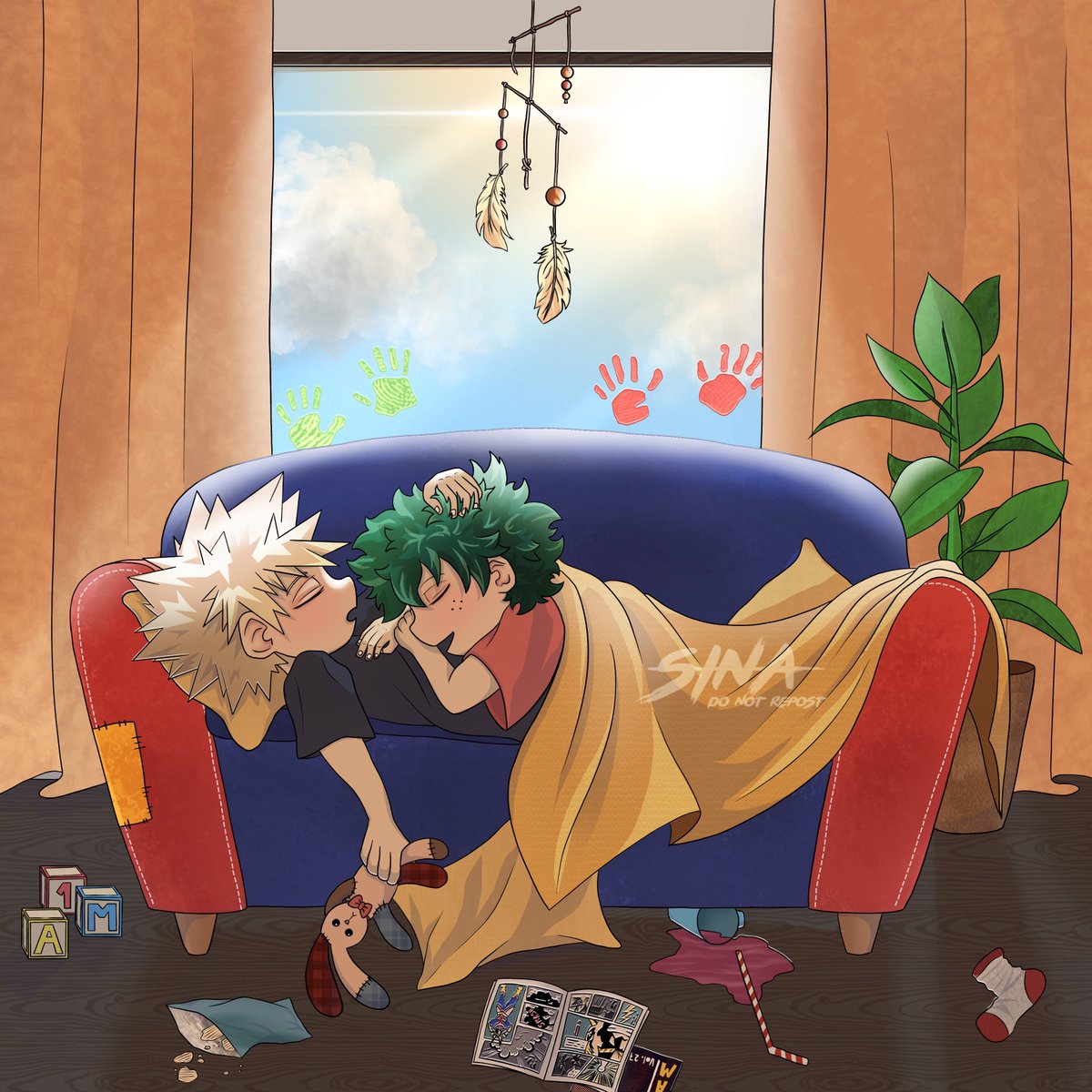 lostsouldan's tweet image. midday nap 🧡💤☀️
— #bkdk #dkbk