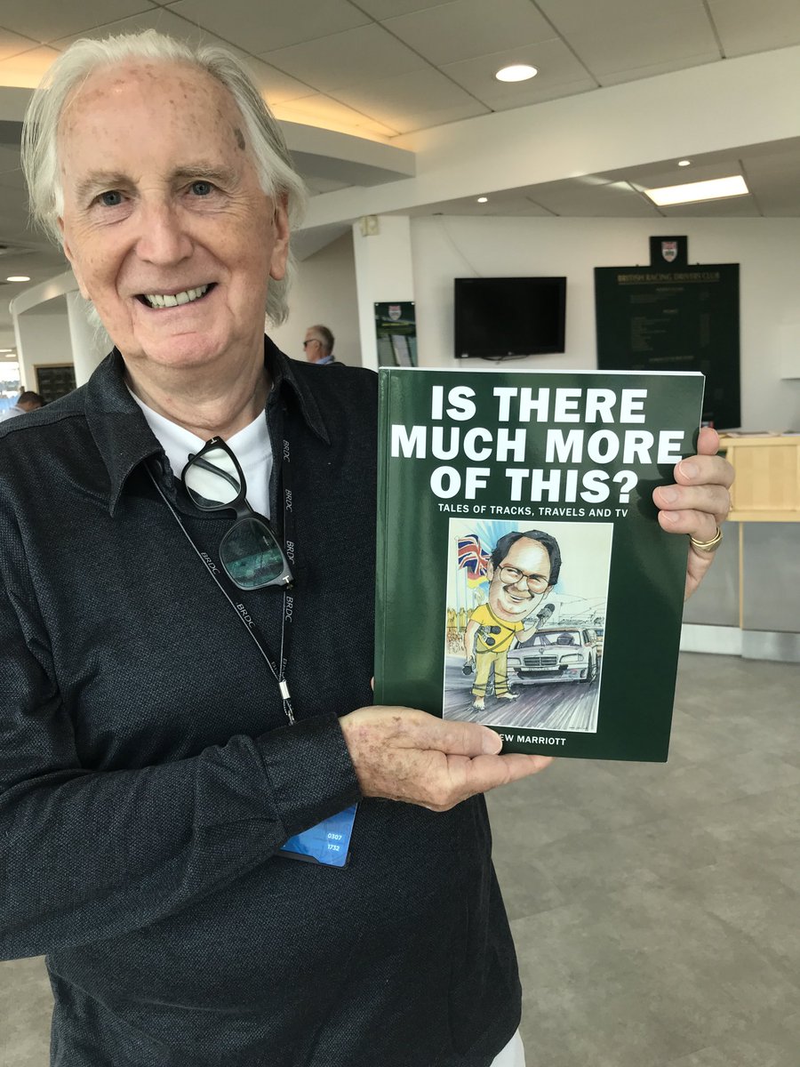 Pitlaneandy's tweet photo. Book selling well here at Silverstone , early purchasers include John Watson. Now available from https://t.co/YnDZcPZbGG or Chaters Books. https://t.co/CYH68RNjpo