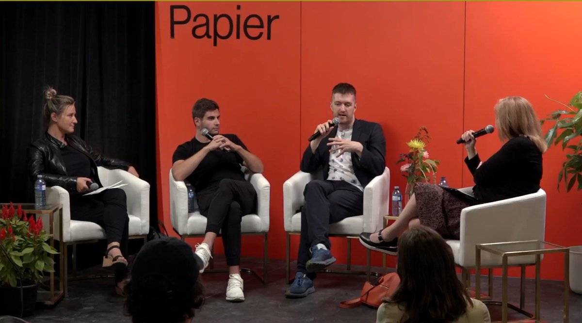 Sam__AB's tweet image. &quot;Métavers et réalité étendue, cap sur un nouvel écosystème pour l&apos;art contemporain&quot;
🎥facebook.com/foirepapier/vi…
🎤@cheznadia, @Mathysc &amp;amp; @Bur0x_art 
#Metaverse #VR #AR #XR #Quebec #Art