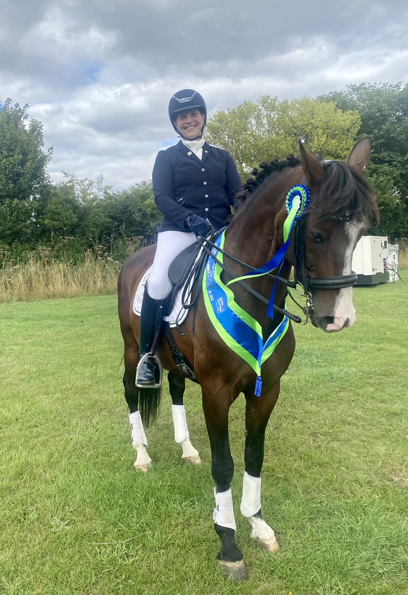 Clever ponio only went and won the petplan area festival advanced medium silver class 🥇🏆🍾🥂 #dressage #horses #eventing Facebook.com/mshdressage