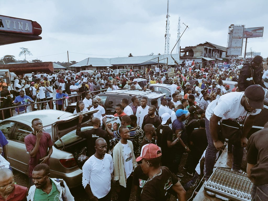_MichGreat's tweet photo. They said it is only on social media they have power, Port Harcourt people proved them wrong under heavy rain.
Port Harcourt 2Million Match for Peter Obi 🤯🤯🤯
#peterobifor2023 #MichGreat https://t.co/KJD0eFGr7D